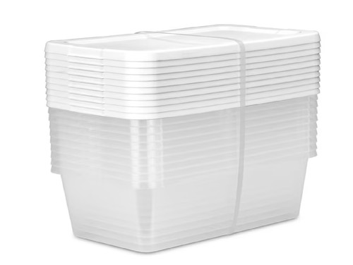 Sterilite clear storage - 6,