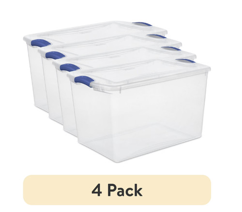 Pack stackable plastic - 4,