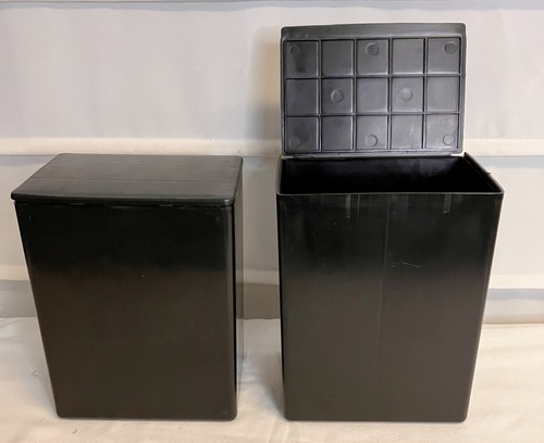 Pair black sturdy plastic - pair,