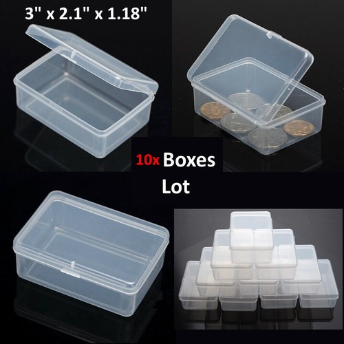 10xpcs small plastic storage - 10xpcs,