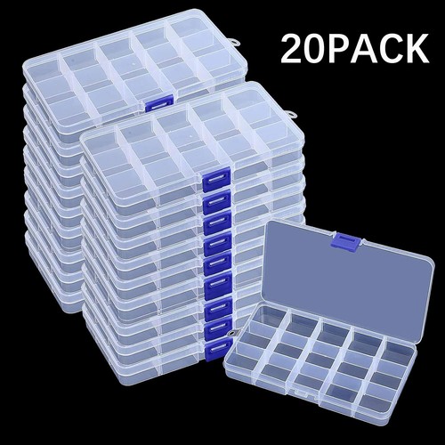 20pack clear jewelry box - clear,