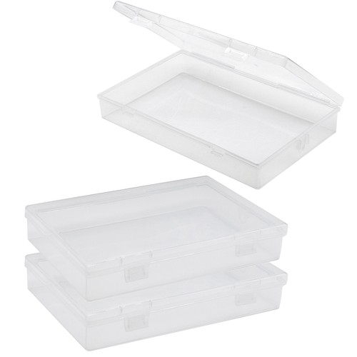 Clear plastic storage - plastic,