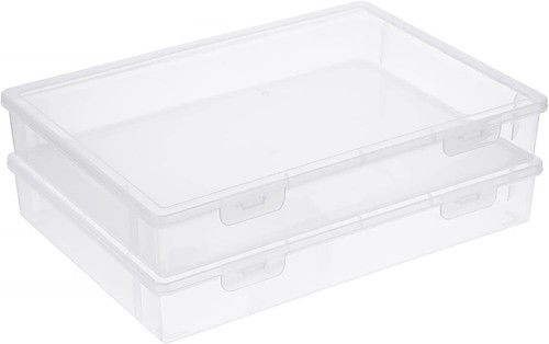 2pc plastic storage container - 2pc,