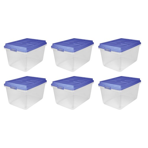 Hefty clear plastic - hefty, 72