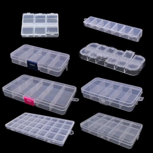 Clear jewelry box plastic bead - jewelry,