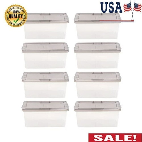 Snap top plastic storage - 17,